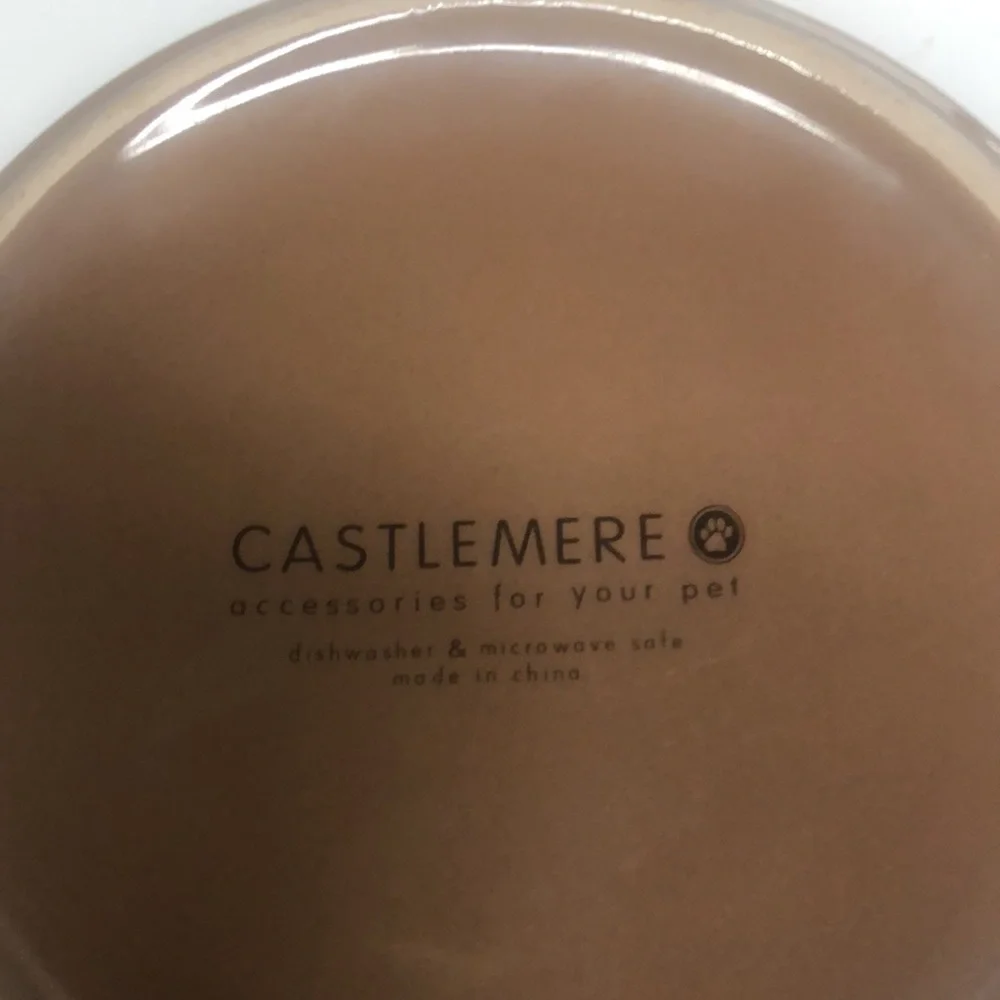 Ceramic dog bowls